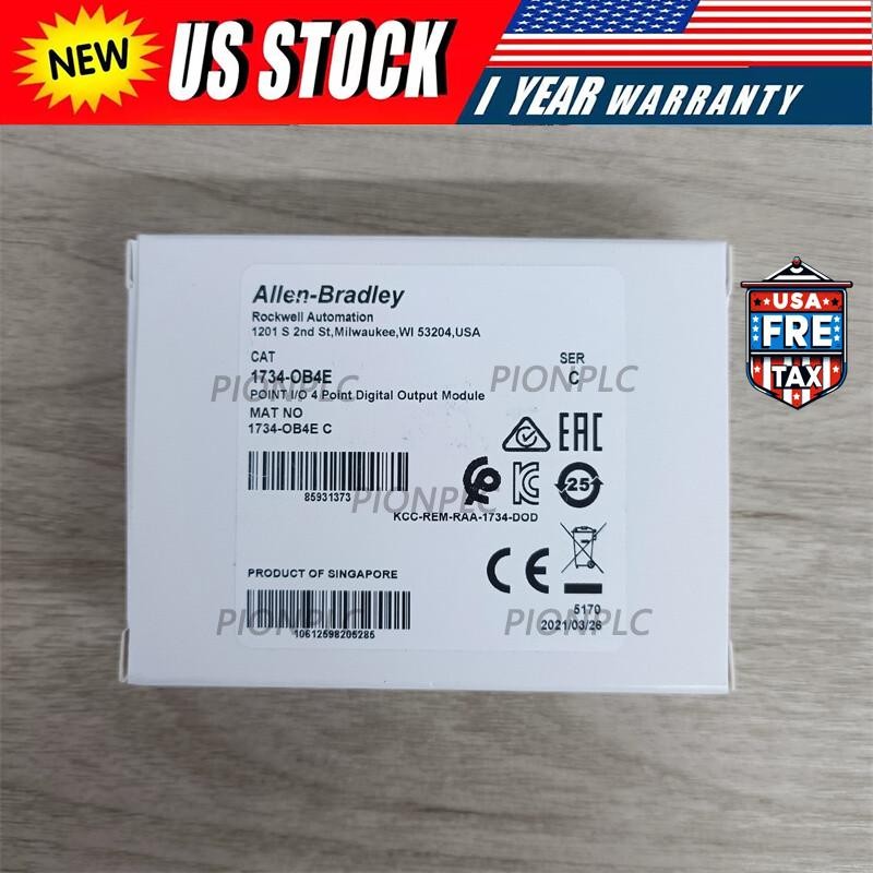 Factory Sealed AB 1734-OB4E 4Point Output Module 1734OB4E US Free Tax