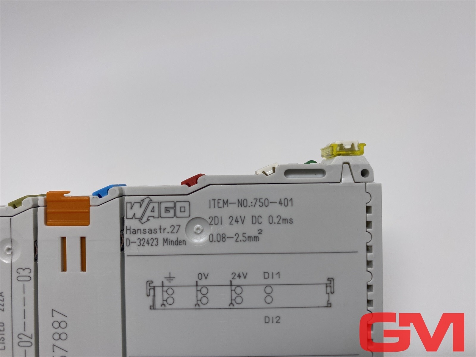 Wago Digital Input Module 2-Channel 750-401 Digital Input Module DC 24V 0.2 Ms