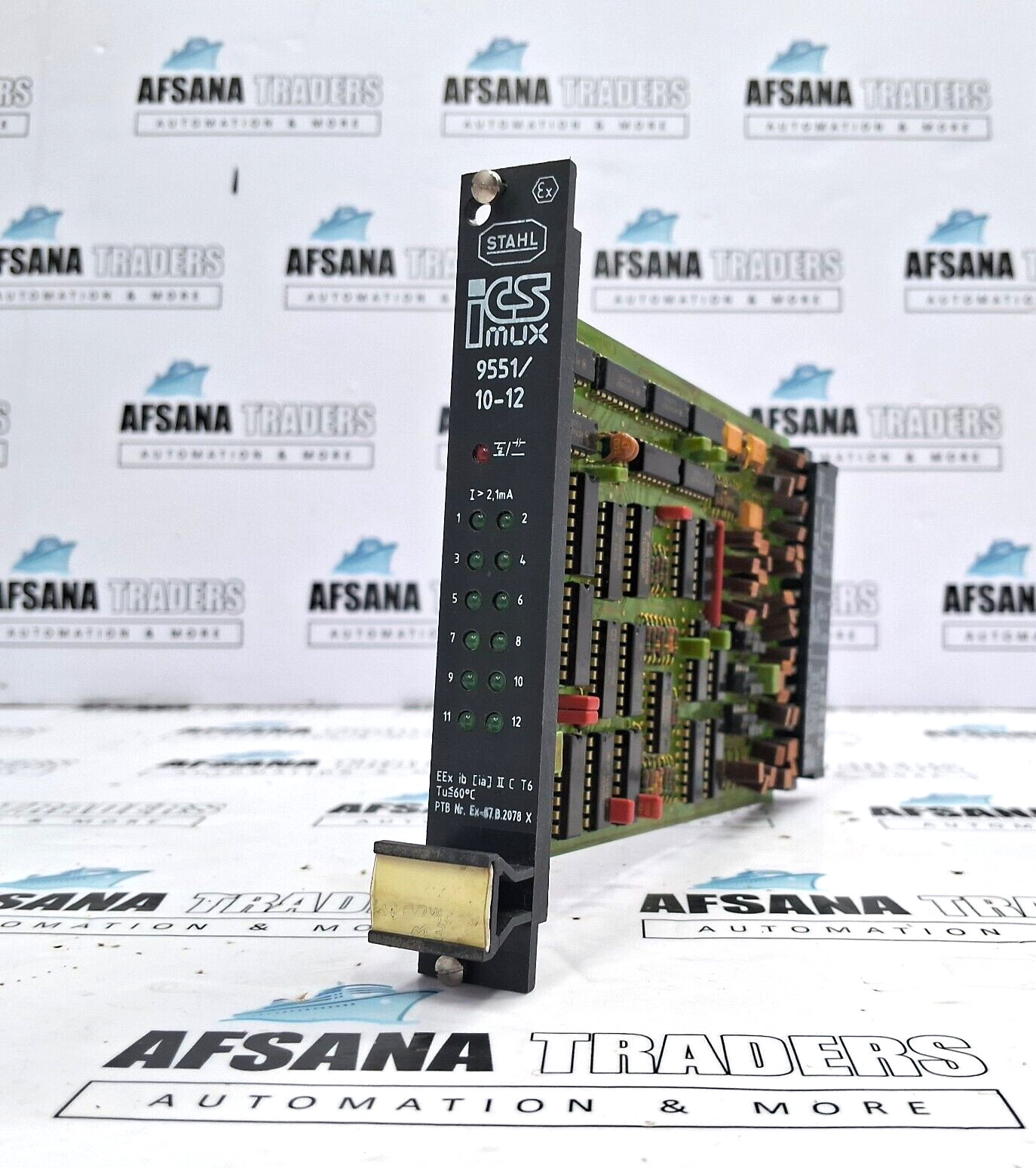 STAHL 9551/10-12 INPUT CARD FOR BINARY SIGNAL 434/539659-0037