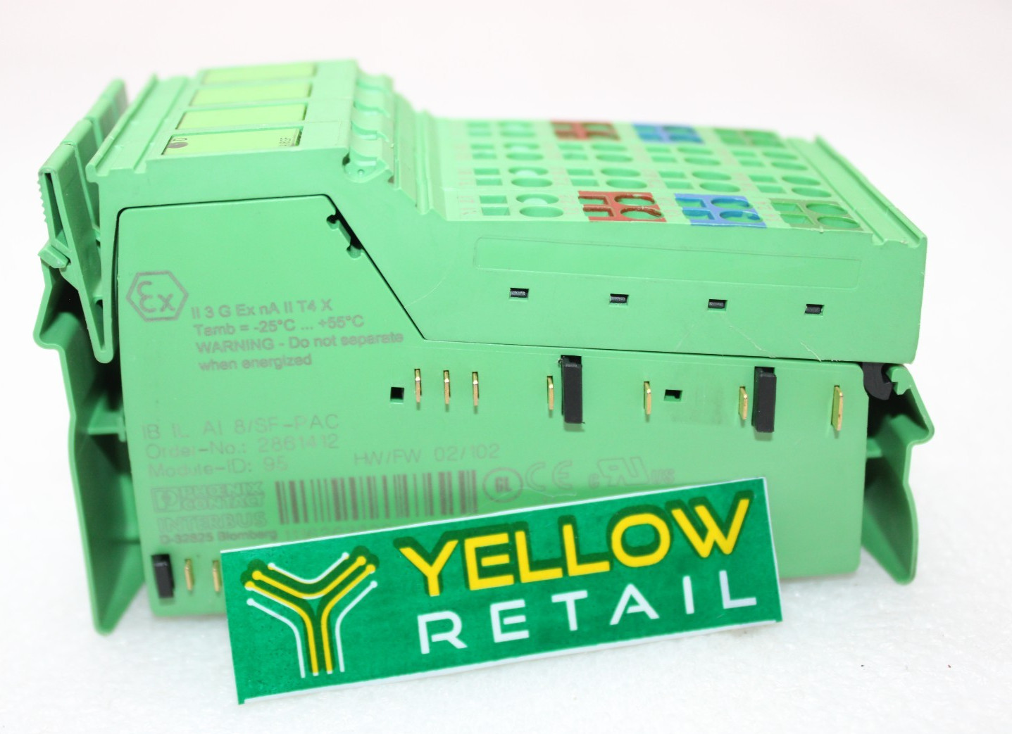 PHOENIX CONTACT IB-IL-AI-8/SF-PAC ANALOG MODULE AXIOLINE 2861412
