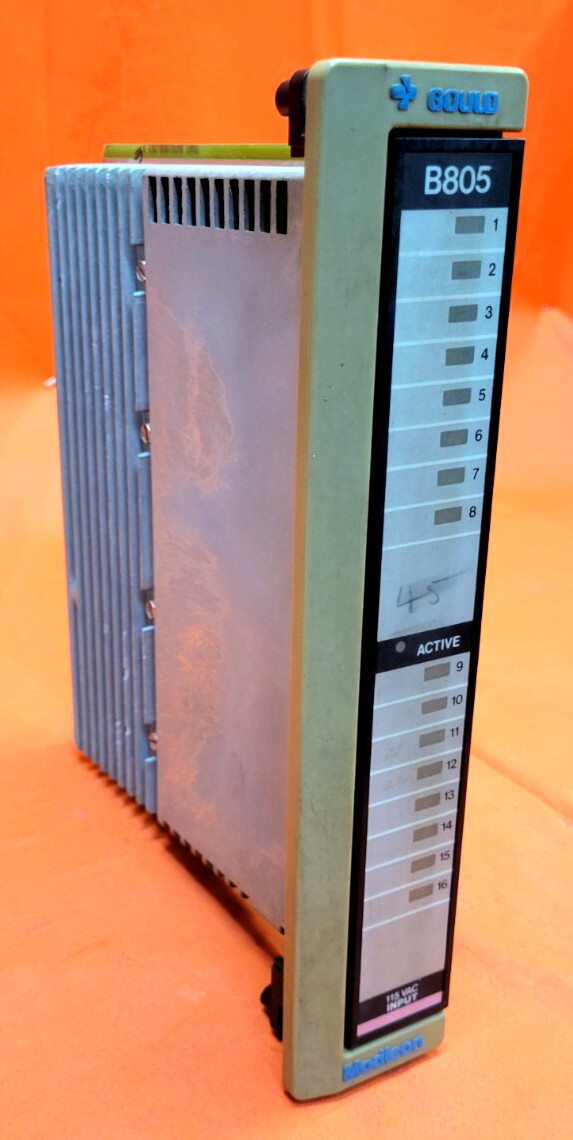 GOULD/MODICON, INPUT MODULE, B805, 115VAC, 16 POINTS