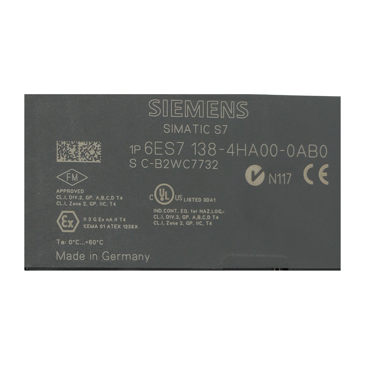 Siemens 6ES7138-4HA00-0AB0 SIMATIC DP Interface Module Used UMP