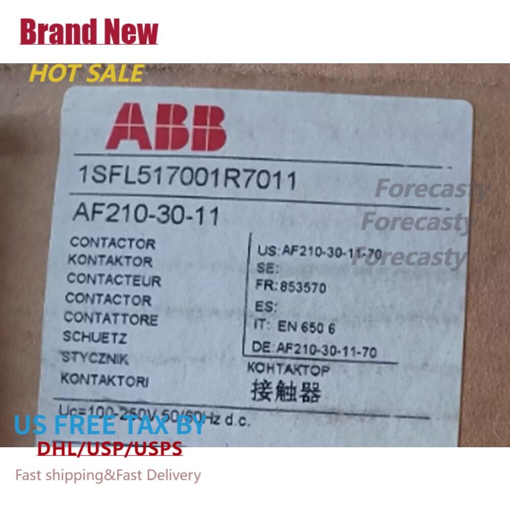 New ABB AF210-30-11 Contactor 100-250V 20-60V 48-130V