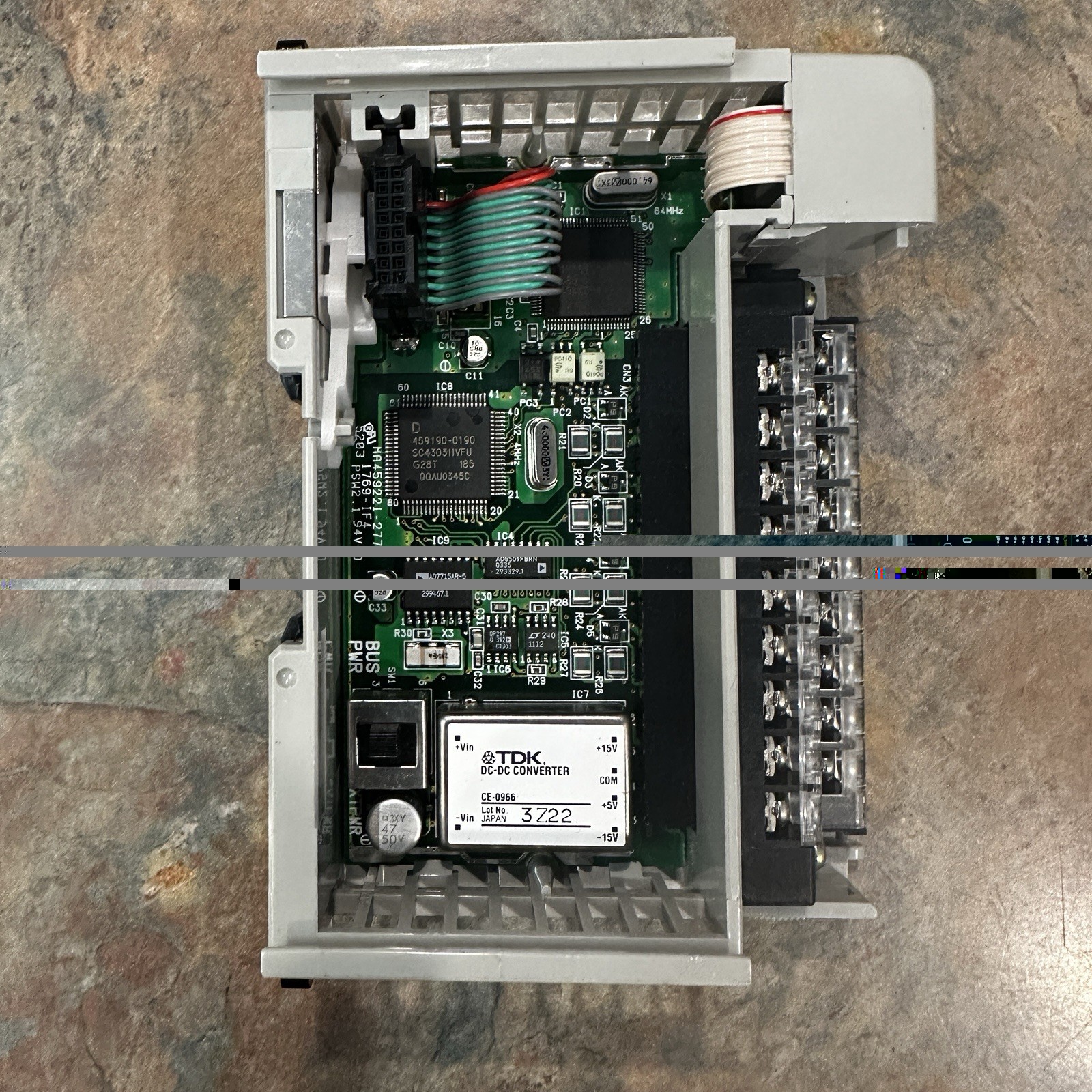 Allen Bradley 1769-IF4 Ser B Rev 1 4-Channel Analog Input Module Missing Door