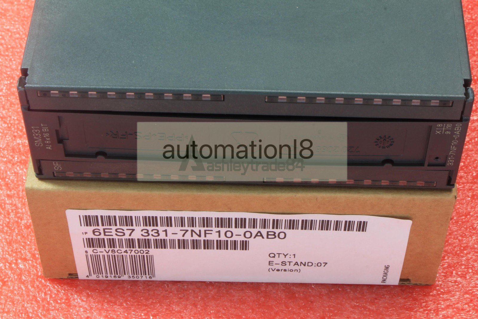 1PC New Siemens 6ES7331-7NF10-0AB0 Analog input module 6ES7 331-7NF10-0AB0