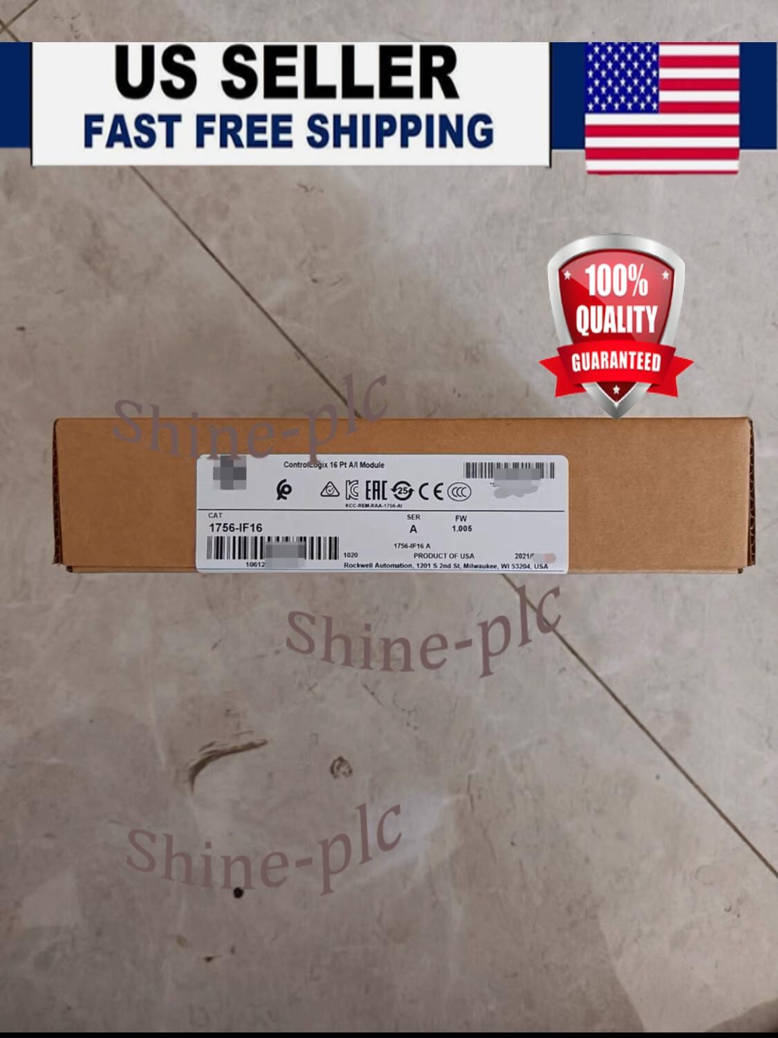 New Factory Sealed A-B 1756-IF6I SER A ControlLogix 6 Point Isolated A/I Module