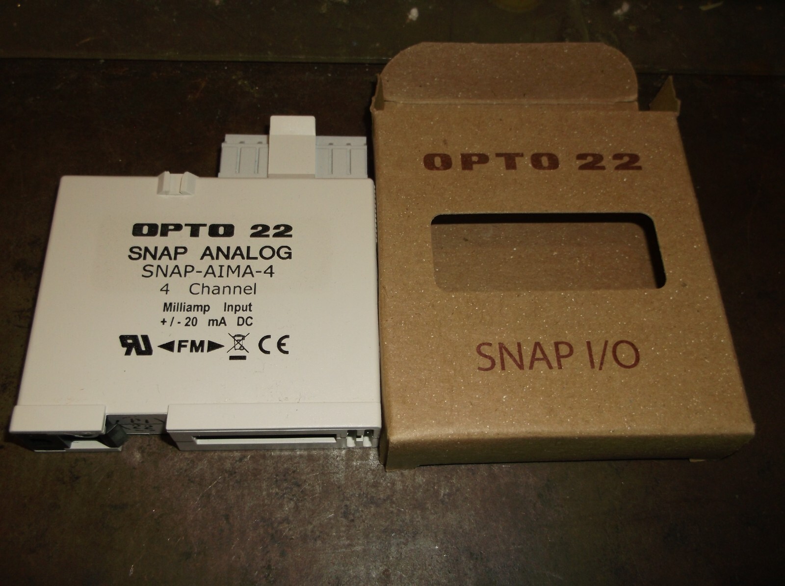 NIB OPTO 22 SNAP-AIMA-4 ANALOG MODULE 4-CHANNEL (WL53-1)
