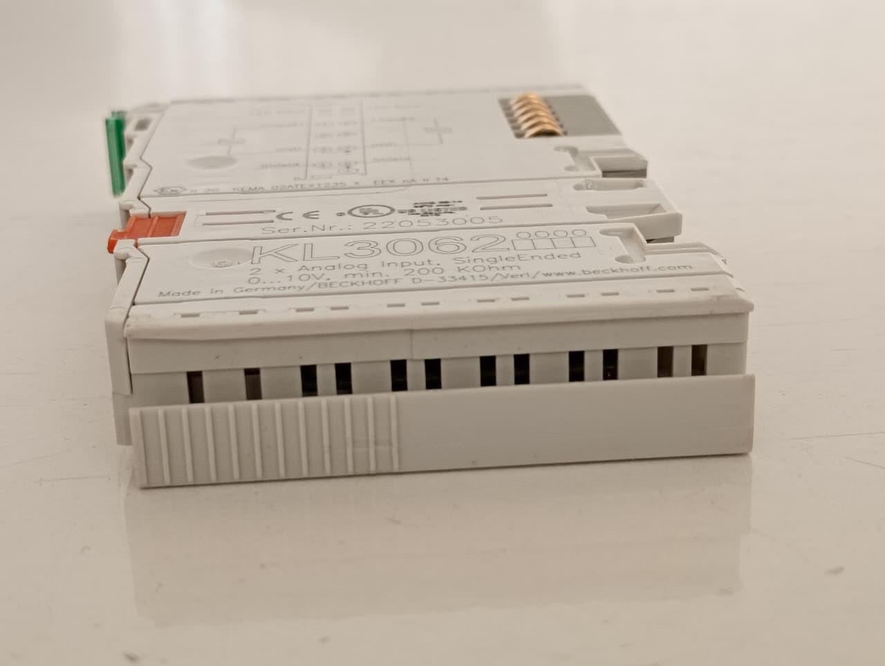 Beckhoff / K-Bus Analog Input Terminal / KL3062 / 22053005