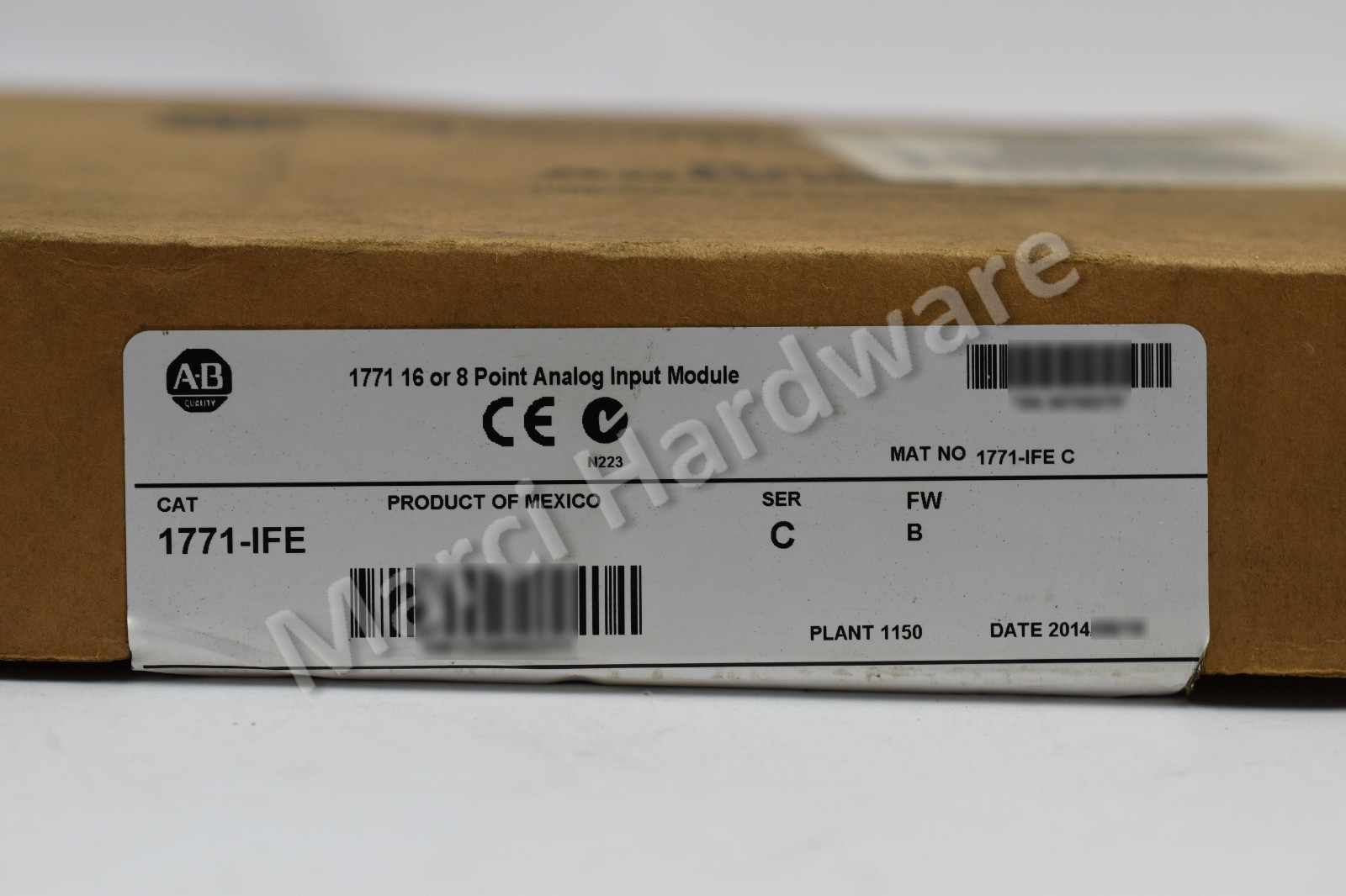 Original Box Allen Bradley 1771-IFE /C PLC-5 8/16-Channel Analog Input