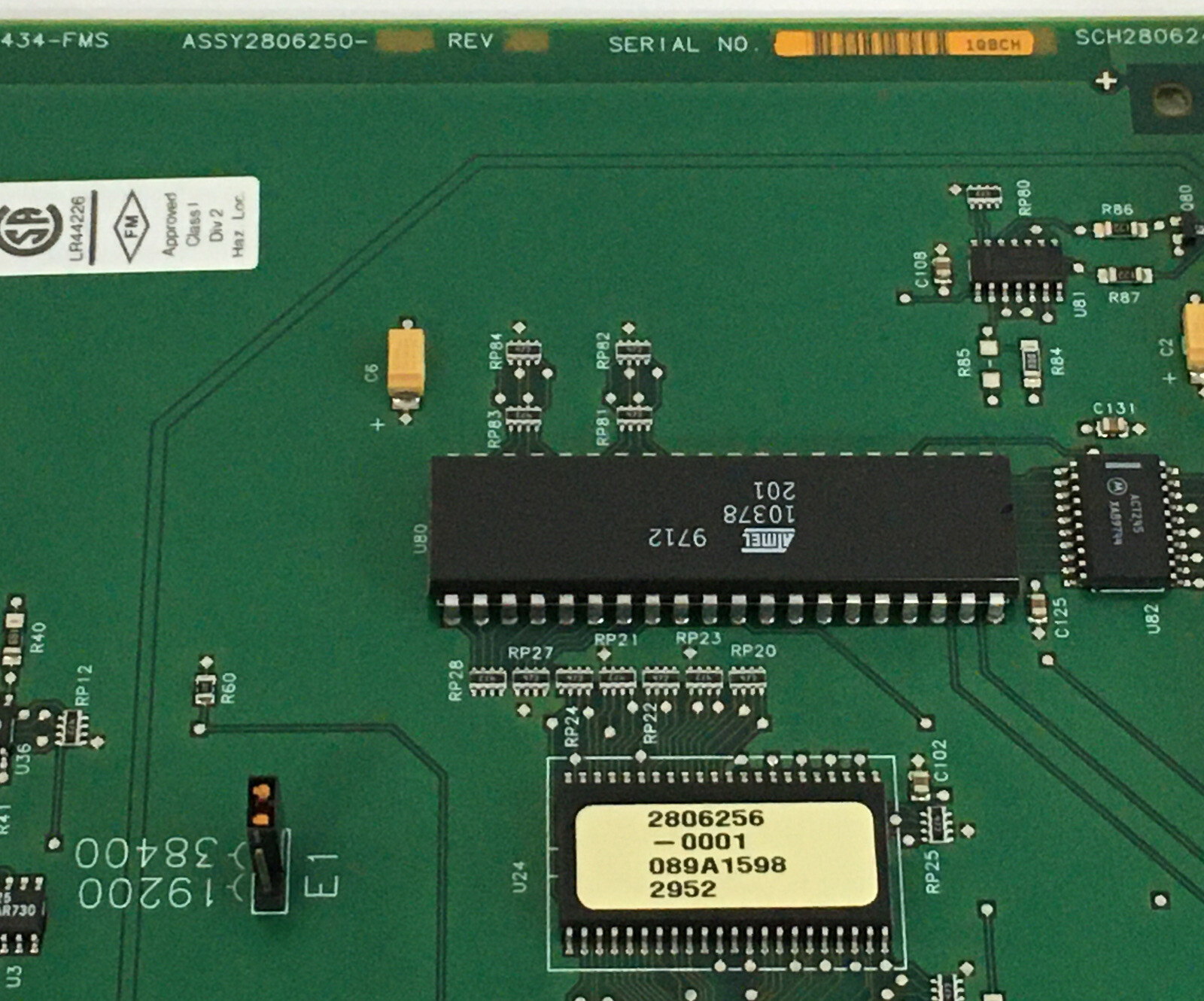 *Pre Owned* Siemens 505-CP5434-FMS PWB2806249-0001 Board + *Warranty*
