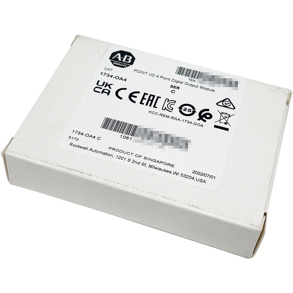 New Factory Sealed 1734-OA4 I/O 4 Point Digital Output Module AB 1734OA4 PLC