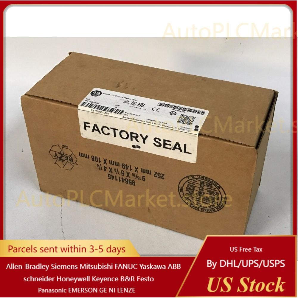 New Allen-Bradley 1791ES-IB16 CompactBlock Guard I/O 16 Point Input