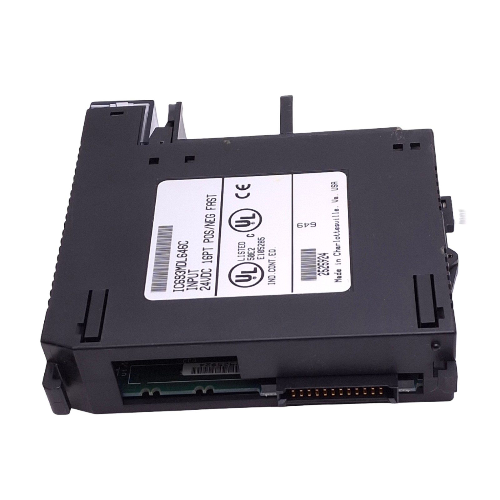 GE Fanuc IC693MDL646C Digital Input Module for 90-30 PLC, 16-Point, 24VDC