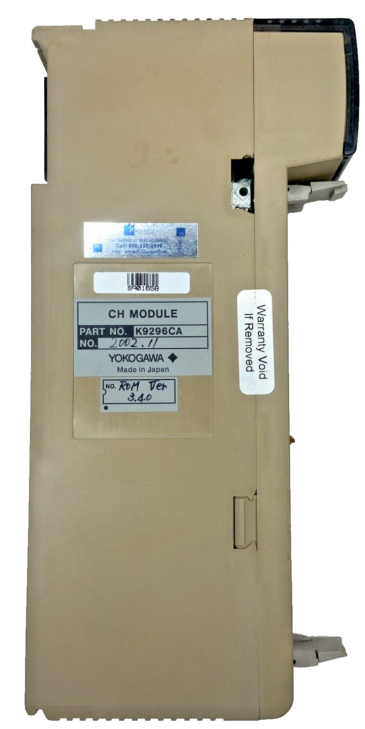 Pre-Owned Yokogawa K9296CA CH Module Some chips / damage to plastic housing