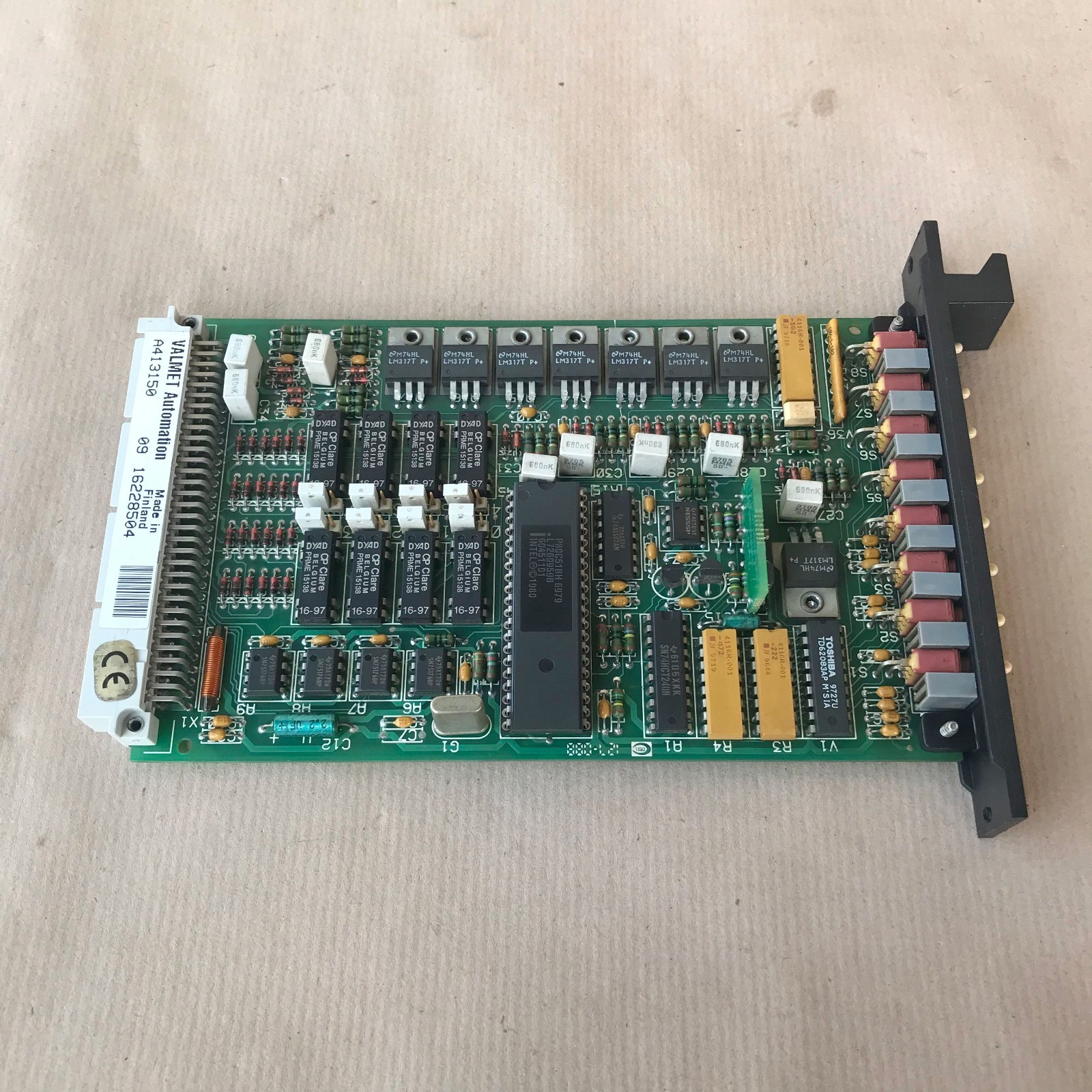 VALMET BOU8 BINARY OUTPUT UNIT A413150