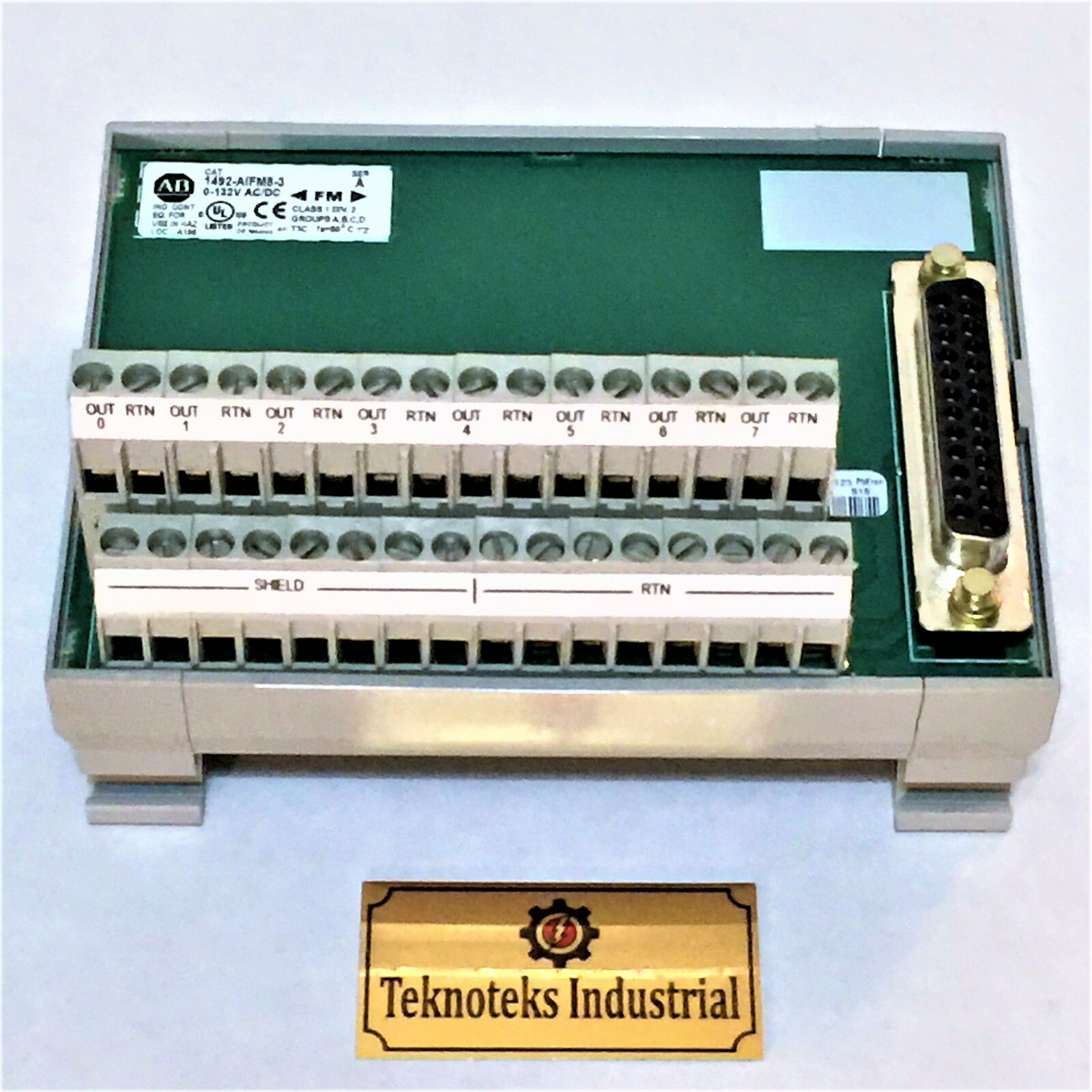 ALLEN BRADLEY 1492-AIFM8-3 SER A ANALOG INTERFACE MODULE