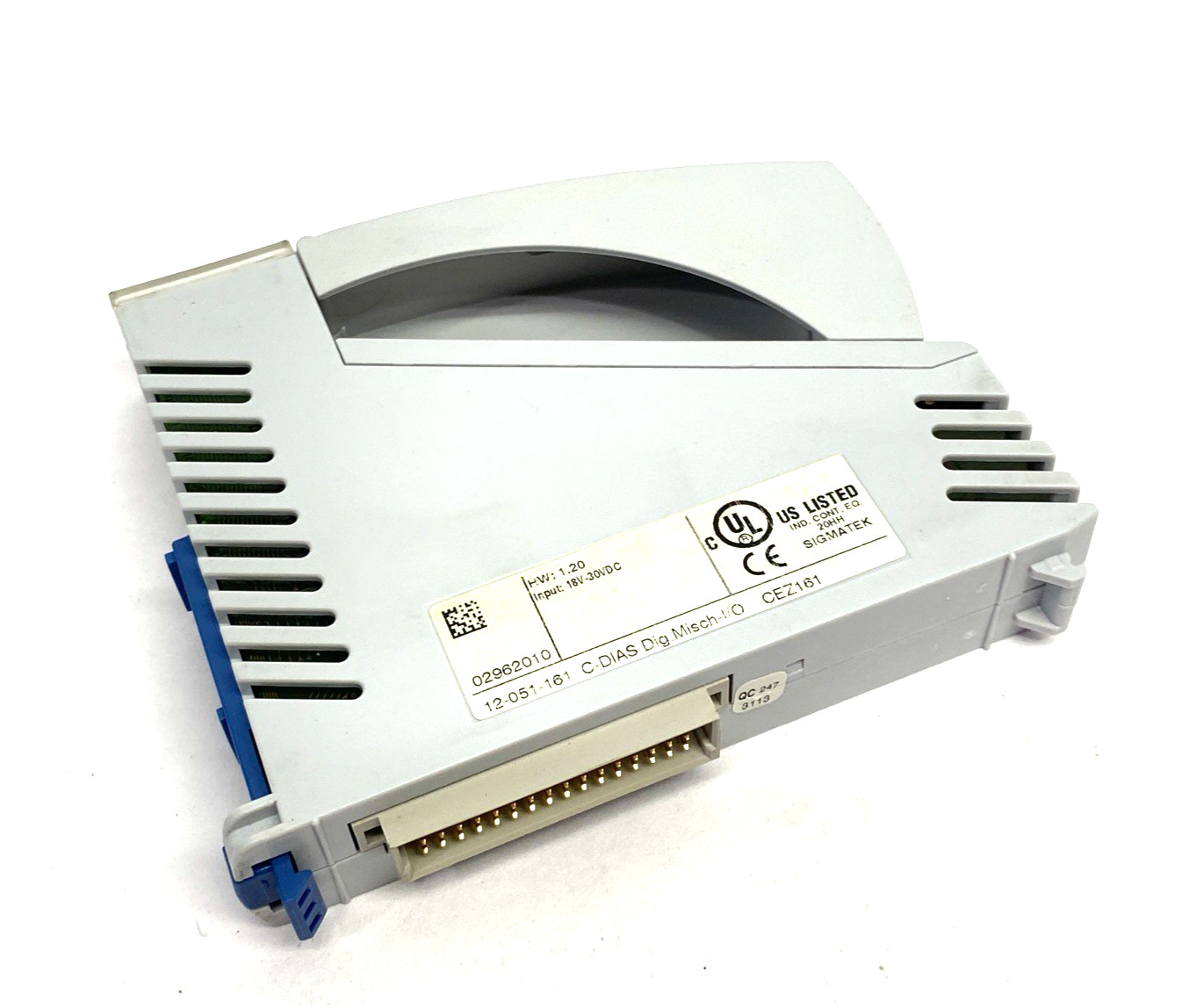 Sigmatek 12-051-161 Digital I/O Module C-DIAS Dig. CEZ161