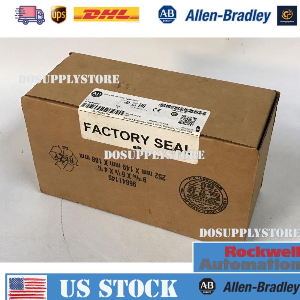 New Allen-Bradley 1791ES-IB16 CompactBlock Guard I/O 16 Point Input