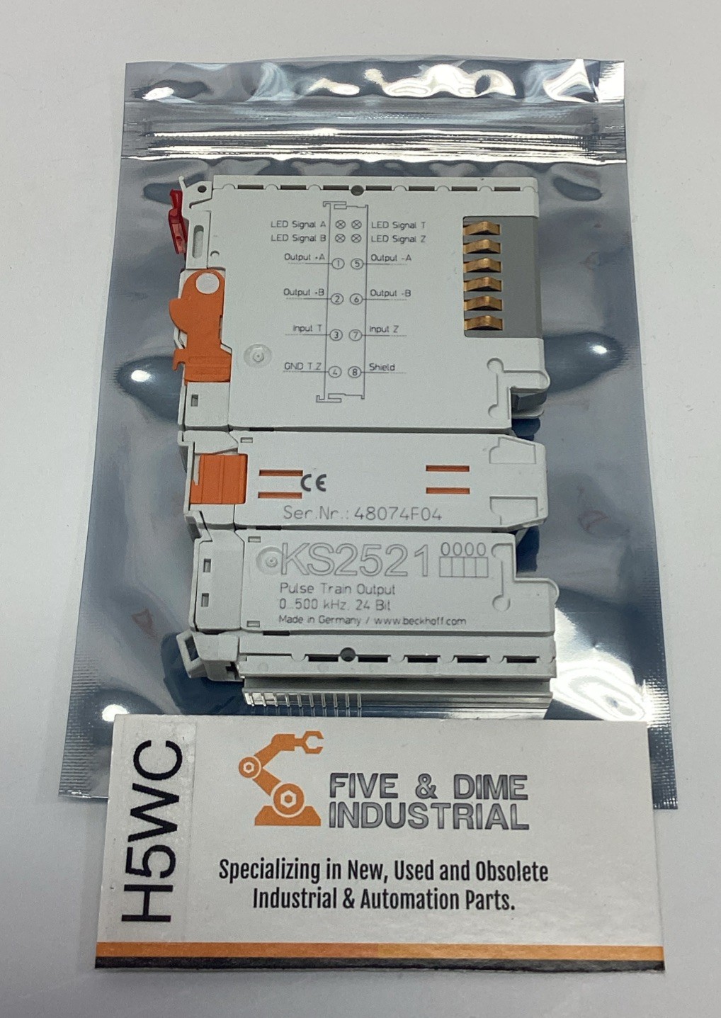 Beckhoff KS2521 Pulse Train Output Module 24 Bit