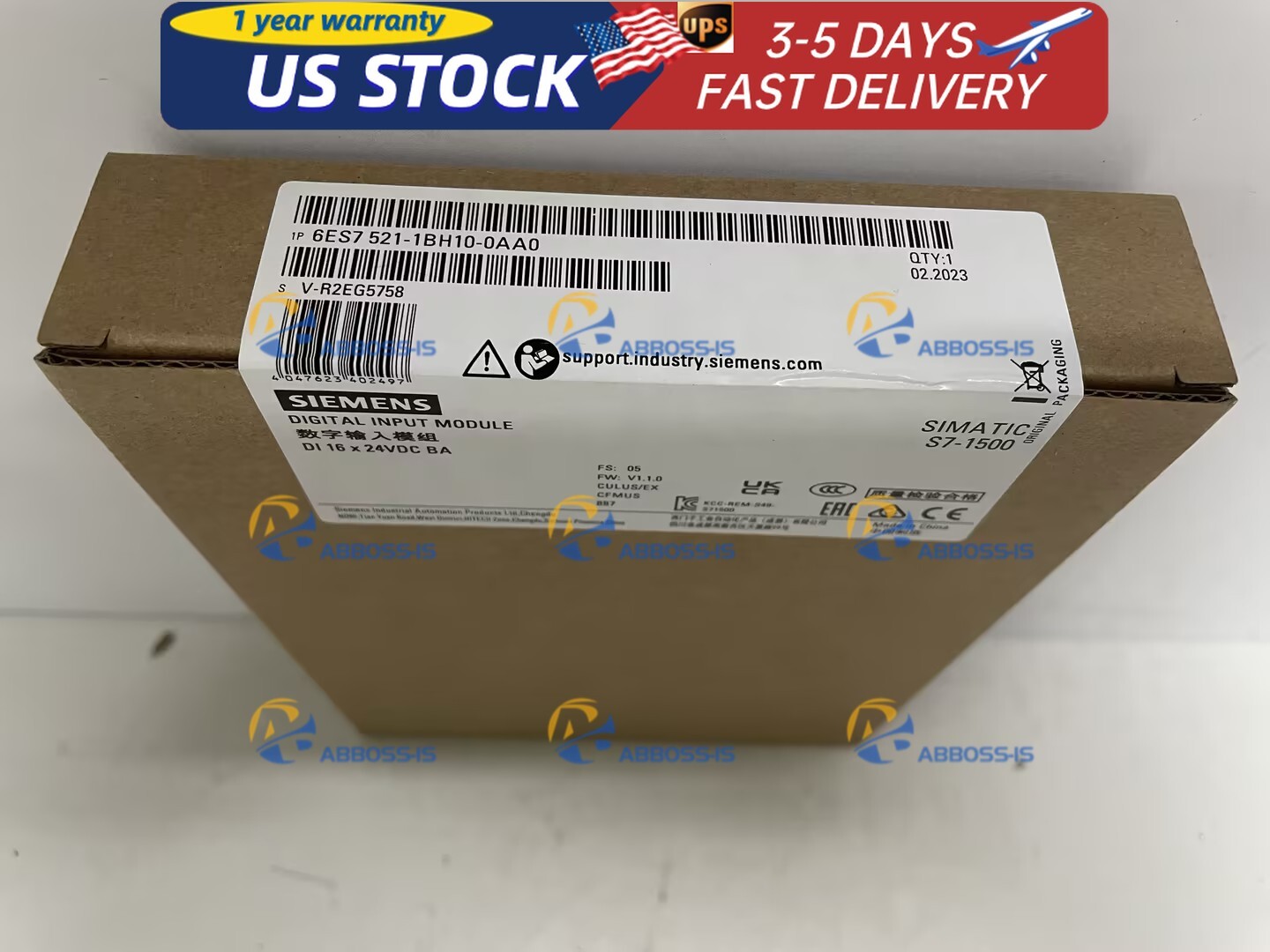 NEW Siemens 6ES7521-1BH10-0AA0 6ES7 521-1BH10-0AA0 S7-1500 Digital Input Module