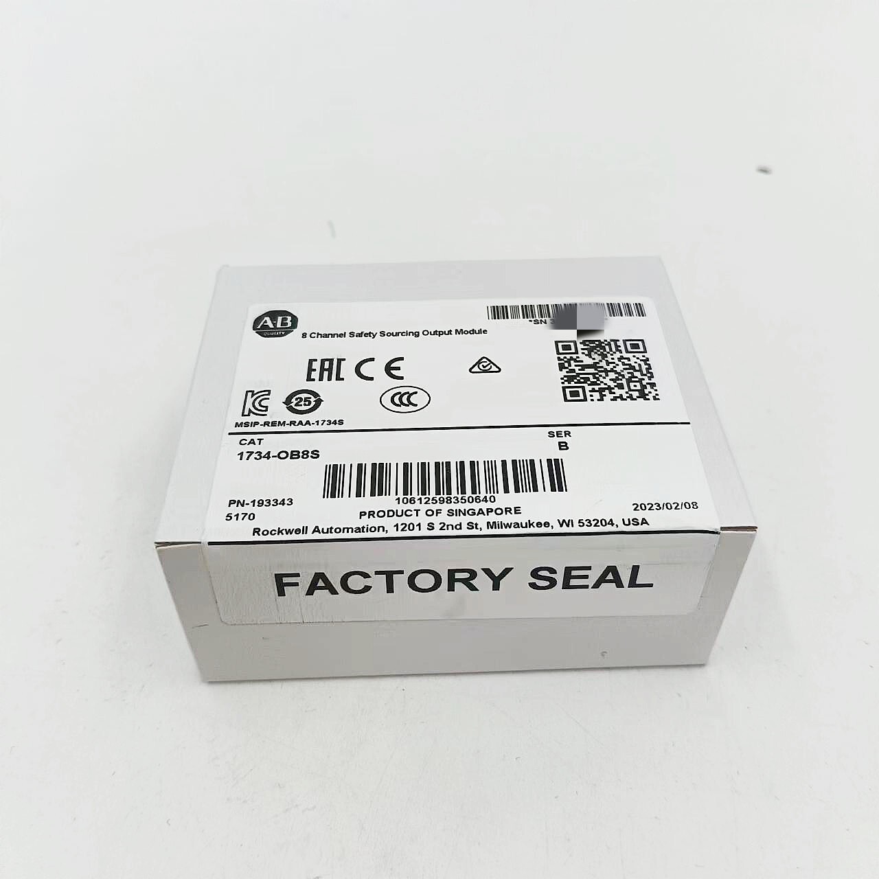 Allen-Bradley 1734-OB8S 8 Channel Safety Sourcing Output Module 1734OB8S New