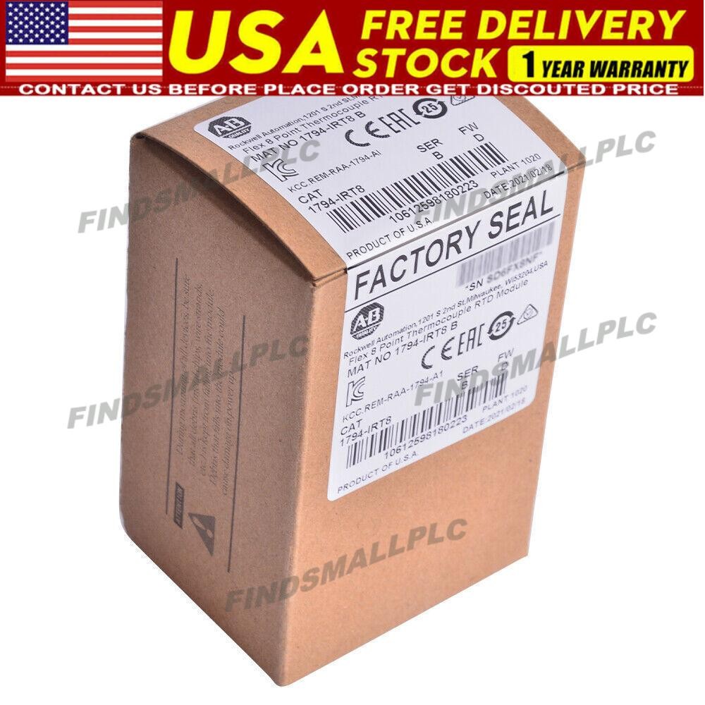 NEW Sealed Allen-Bradley Flex 8 Point Thermocouple RTD Module 1794-IRT8