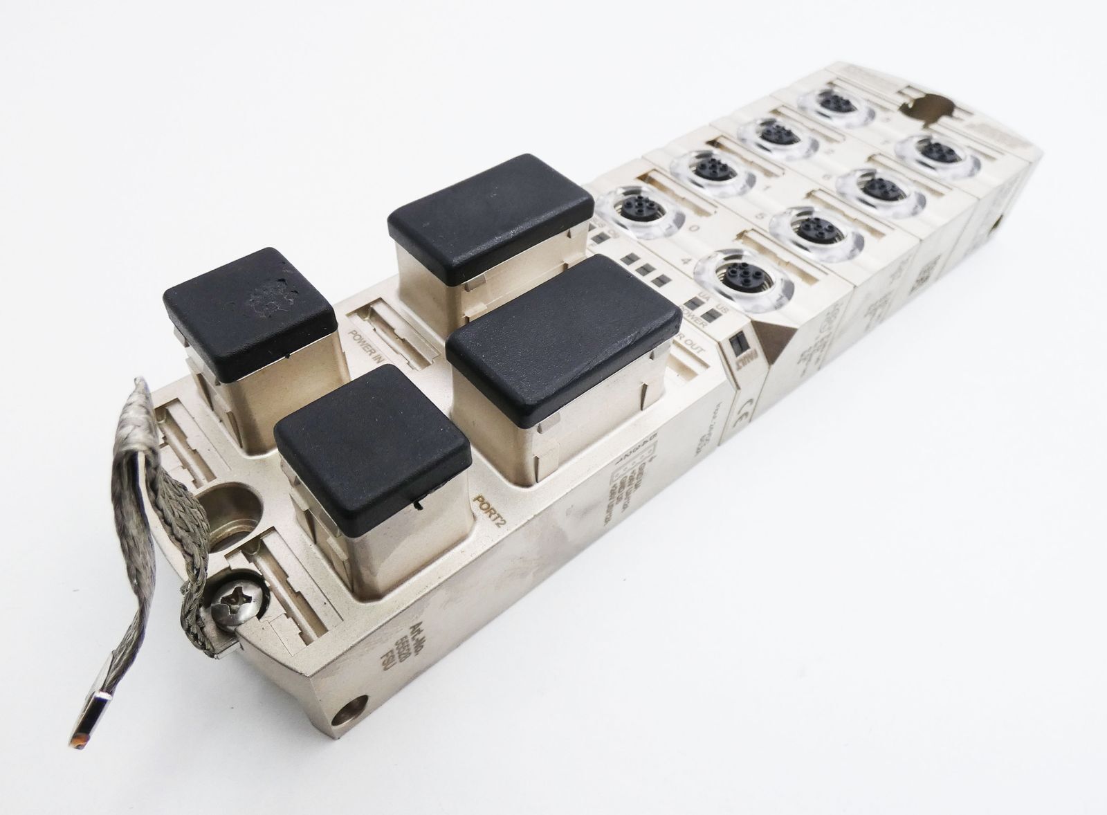 Murr Elektronik MVK+ MPNIO DI8 DI8 IRT 55528 Profinet Compact Module -used-