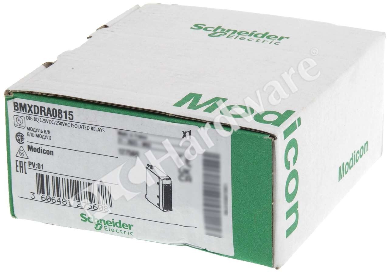 Surplus Open Schneider Electric BMXDRA0815 Modicon X80 8-Ch Relay Output Module