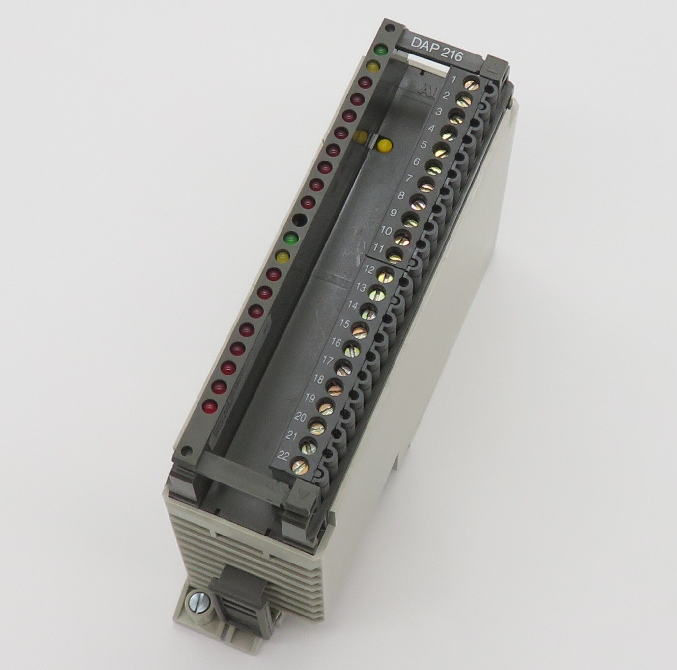 2x AEG Modicon DAP 216/AS-BDAP-216 Discrete Output Module Output Module 16x 24V