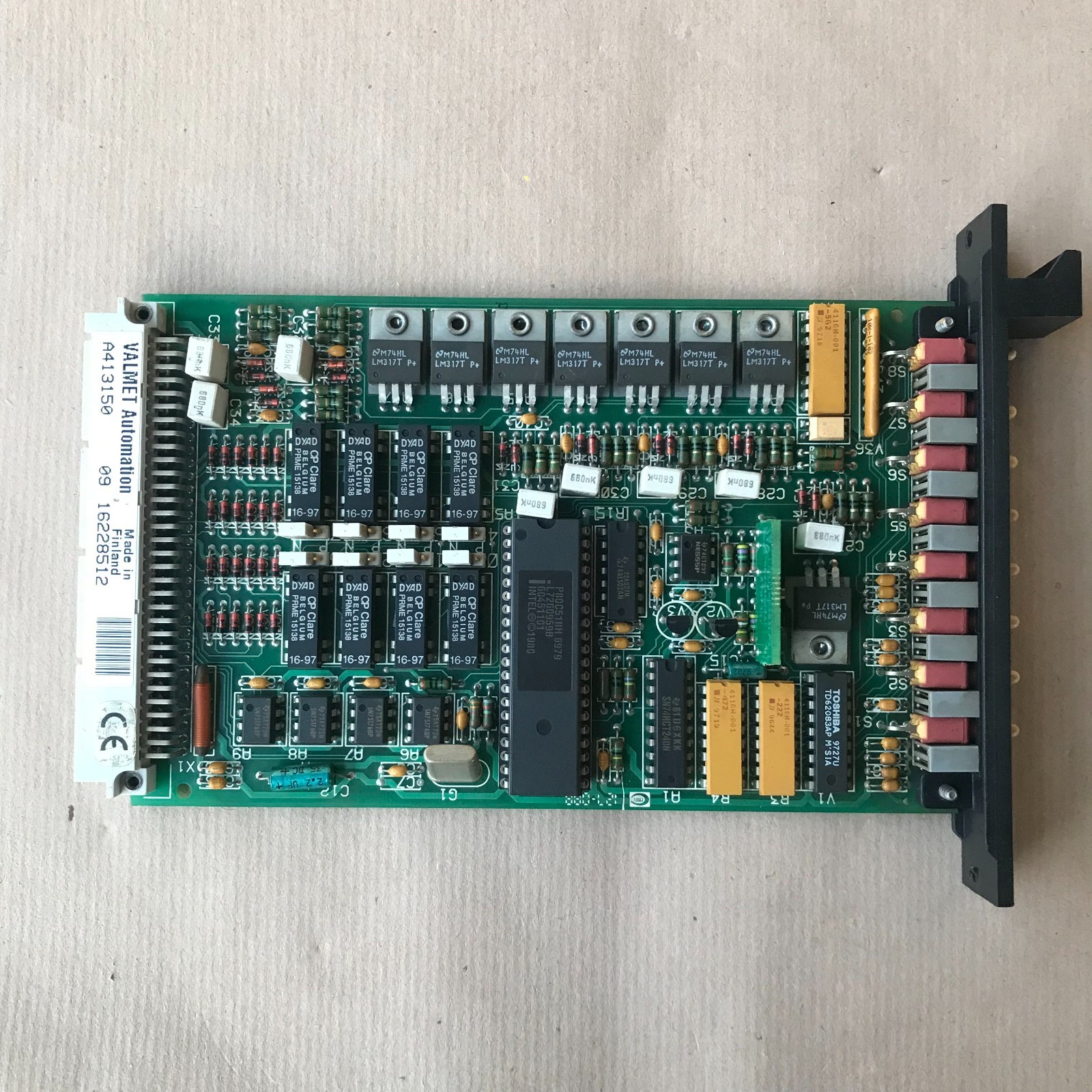 VALMET BOU8 BINARY OUTPUT UNIT A413150