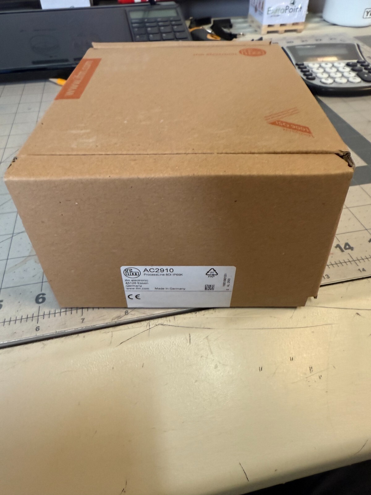 IFM AC2910 AS-INTERFACE PROCESSLINE MODULE 8DI IP69K