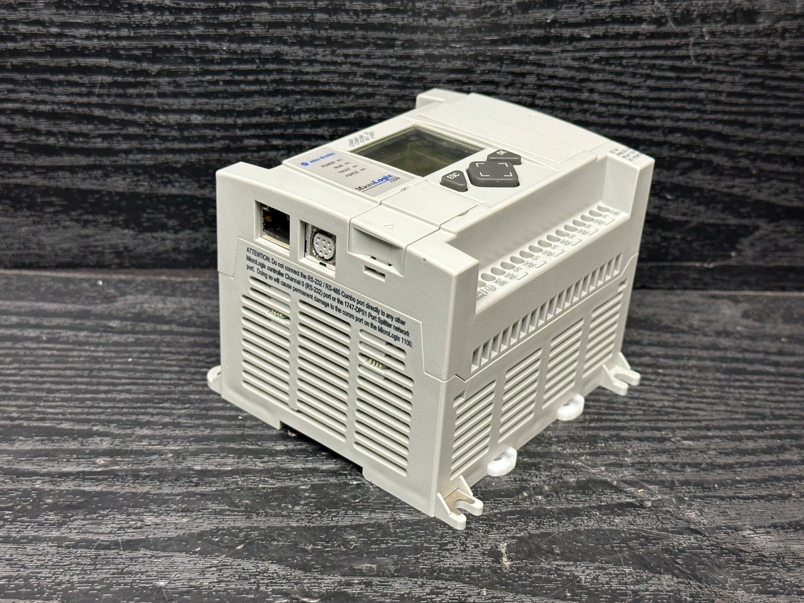 Allen Bradley 1763-L16BWA Ser A C FRN 3 MicroLogix 1100 Controller CPU Processor