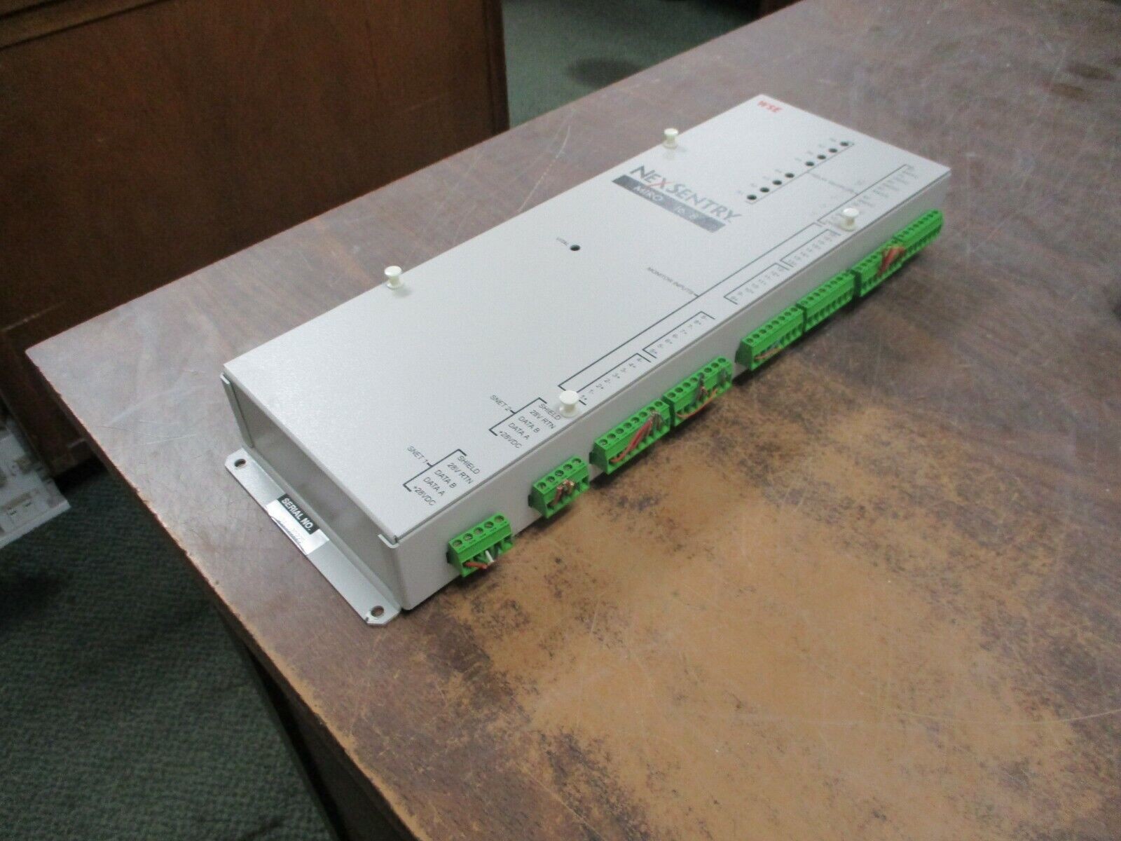 WSE NexSentry 4100 Series MIRO 16/8 Module 6210 9515002 Rev. K 28VDC Used