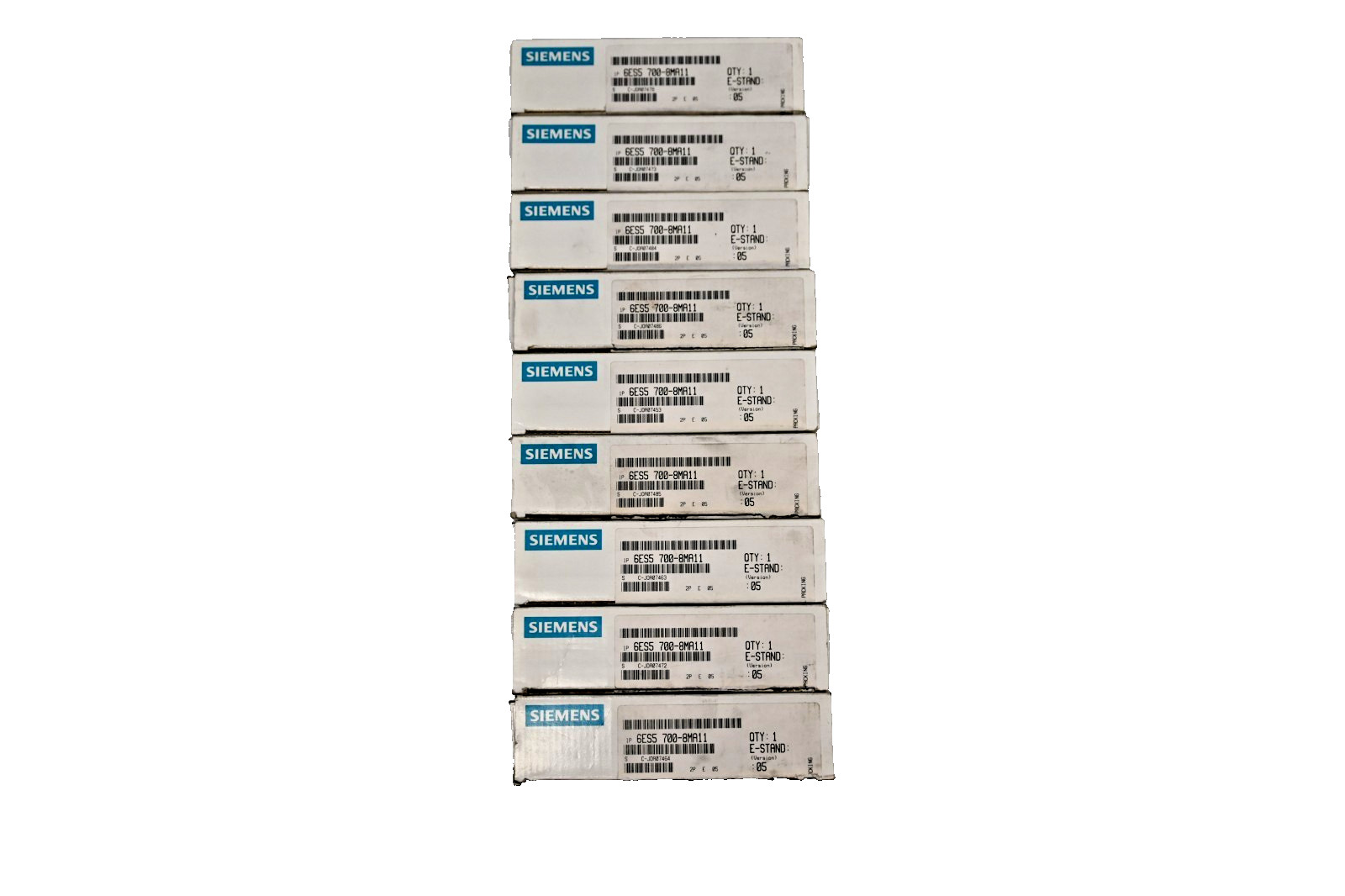 9x Siemens SIMATIC S5 6ES5 700-8MA11 PLC Modules New Old Stock NOS