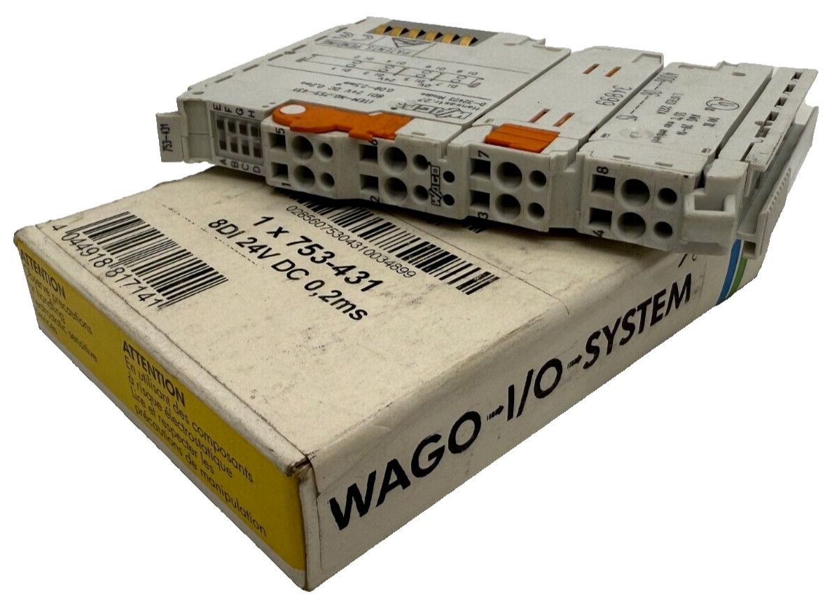 Wago 753-431 8 Channel Digital Input Module 0-24V – NMP