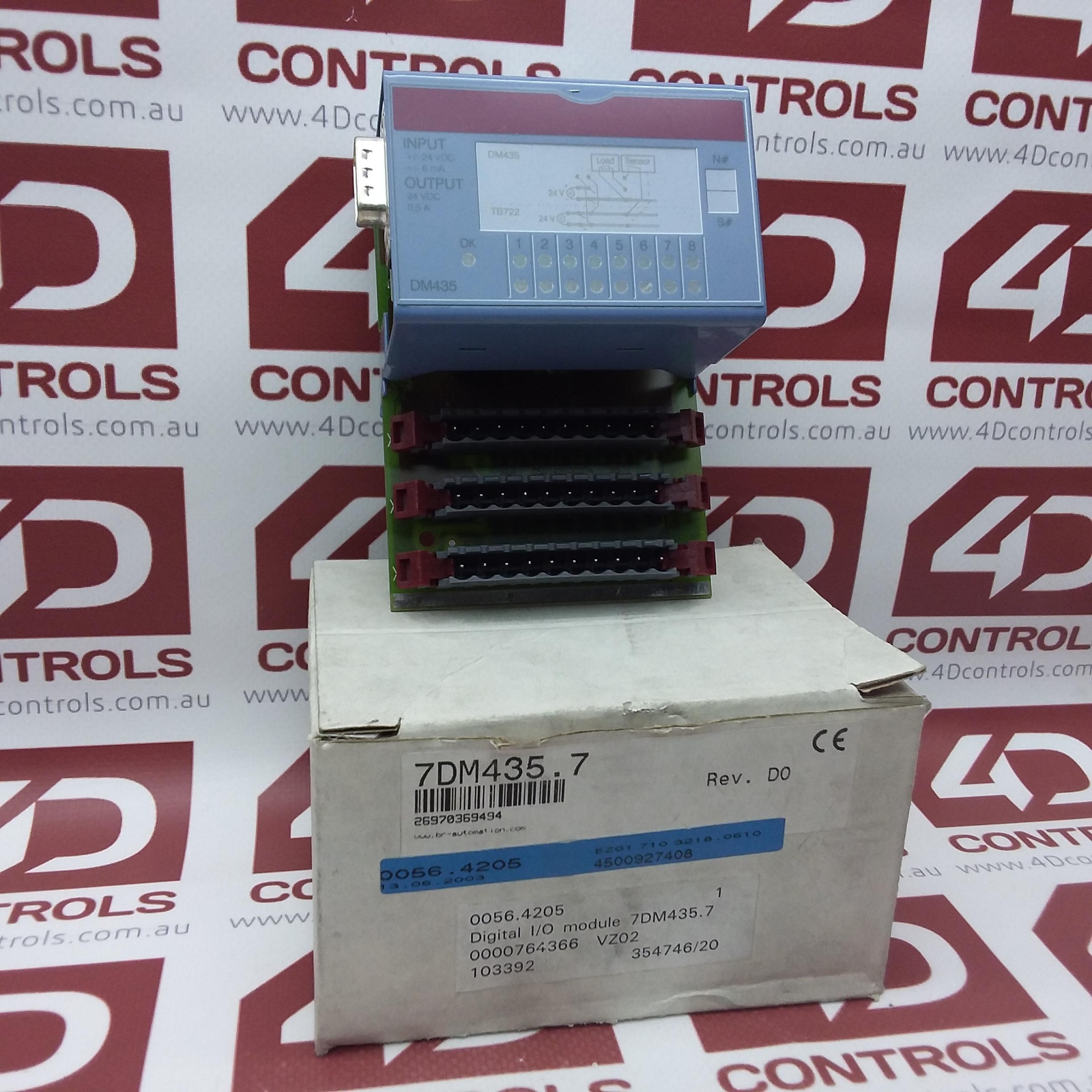 7DM435.7 | B&R Automation | Digital I/O Module, 16 Channel, 24VDC, Opened