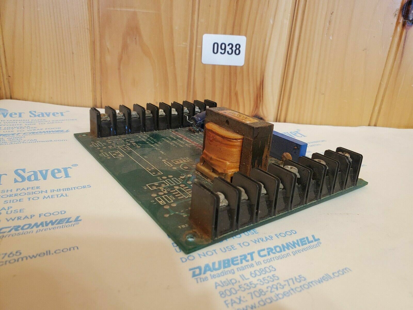 Rapid Electric PC72 REV C Circuit Board Used 24vac