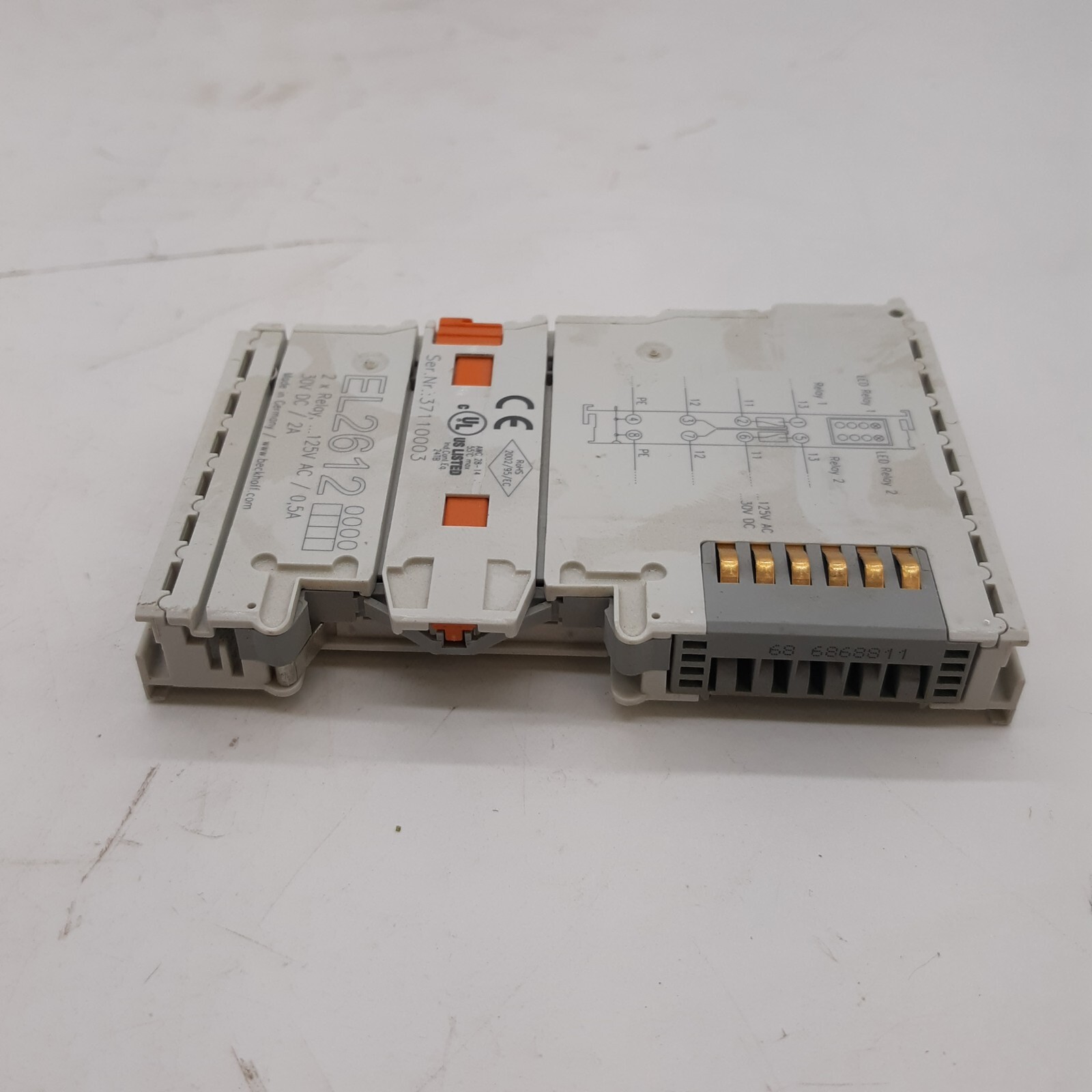 Beckhoff EL2612 Relay Module