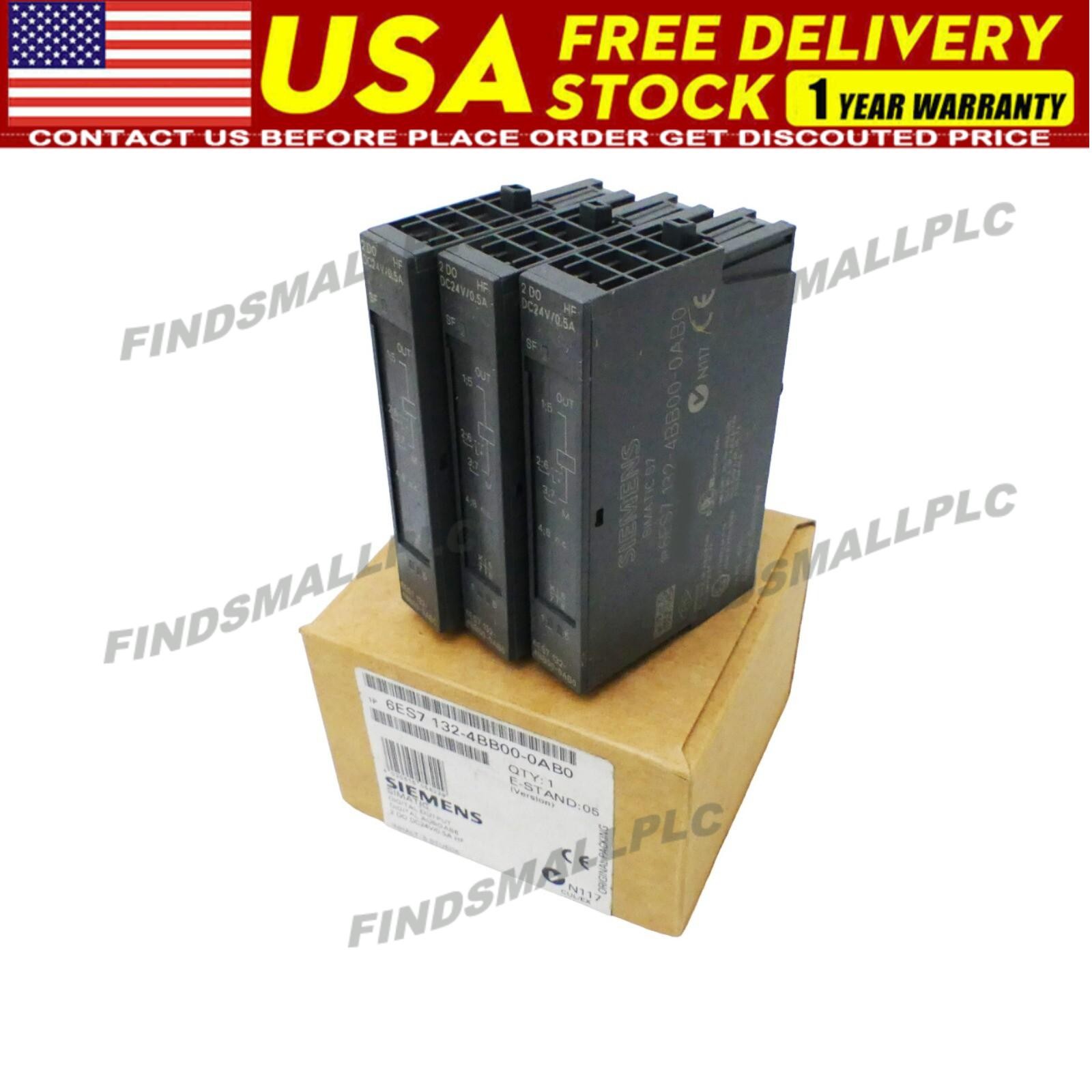 New Siemens 6ES7132-4BB00-0AB0 SIMATIC DP 5 ELECTRON MODULES 6ES7 132-4BB00-0AB0