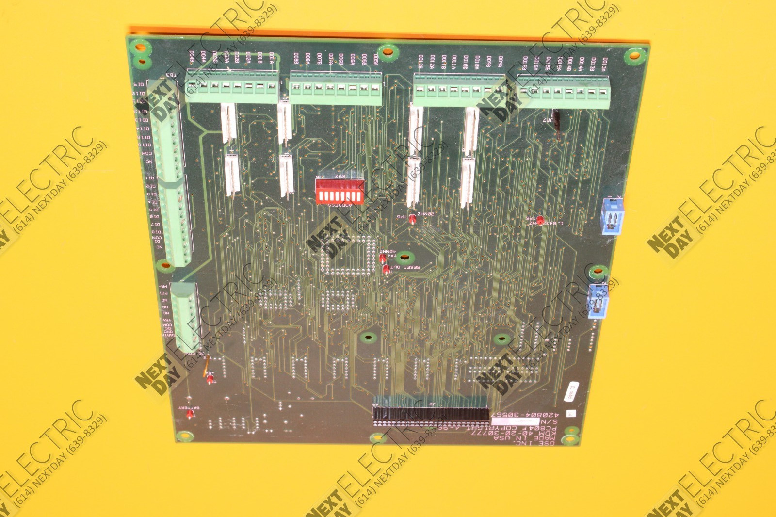 GSE, KDM 40-20-30777, PC80F, 420804-30567 LCD LED Display Control Board PCB