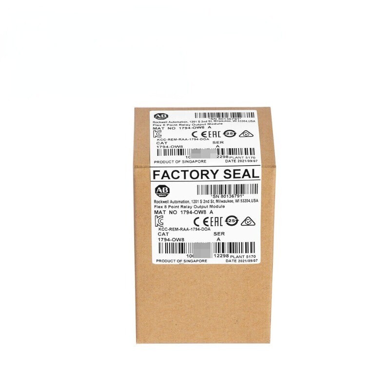 New Factory Sealed 1794-OW8 SER A Flex 8 Point Relay Output Module 1794OW8
