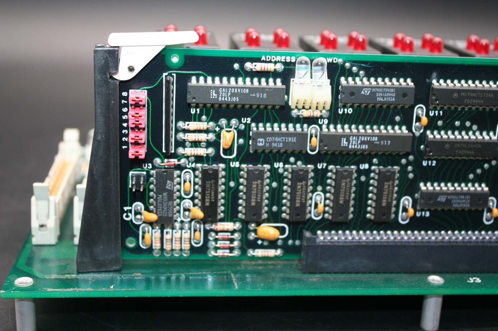 5x Opto 22 OAC5Q Modules w/ 3x Opto 22 ODC5Q Modules + Opto 22 PB32HQ Board