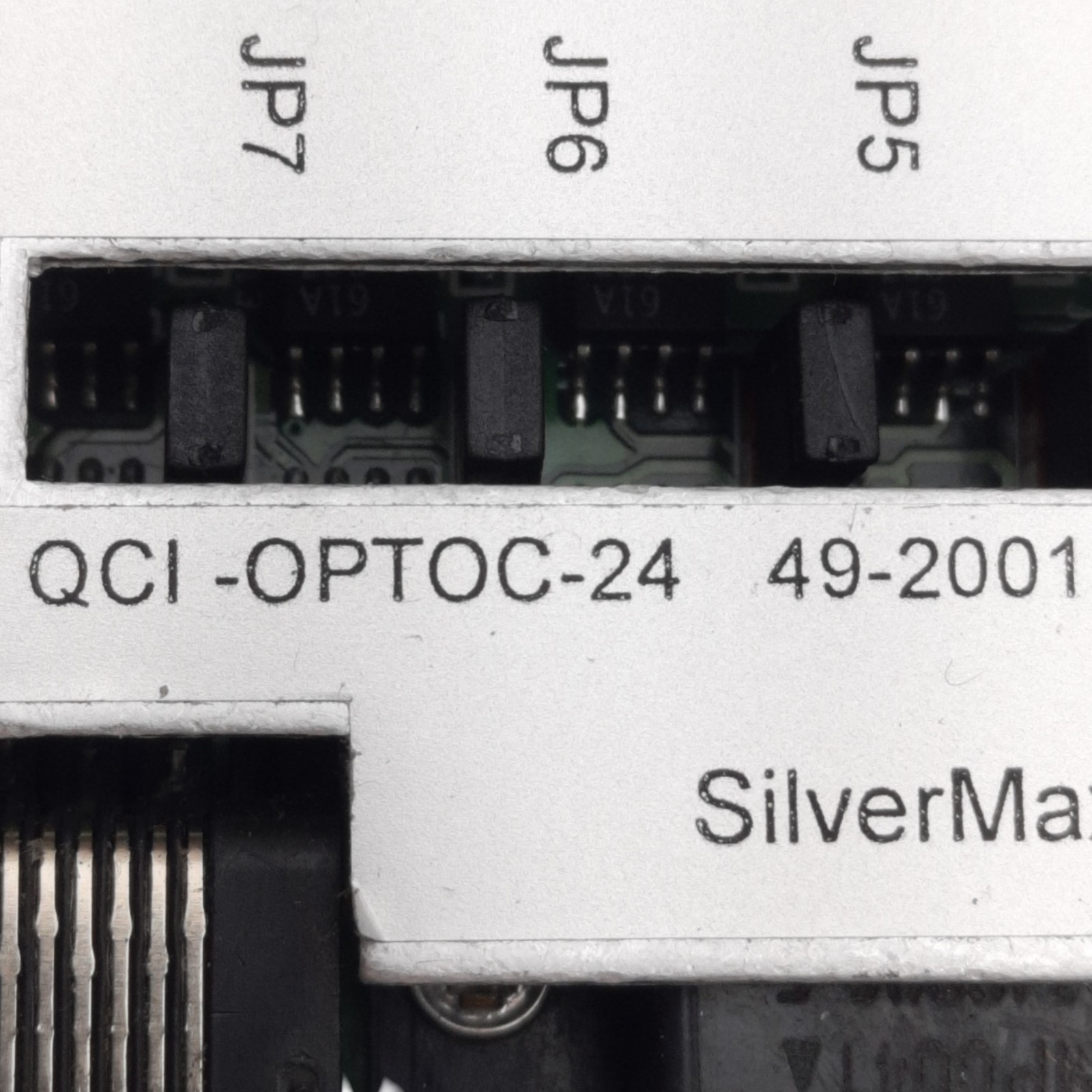 QuickSilver QCI-OPTOC-24 Optical I/O Module, Voltage 5-24VDC, DIN Mount, 7 I/O’s