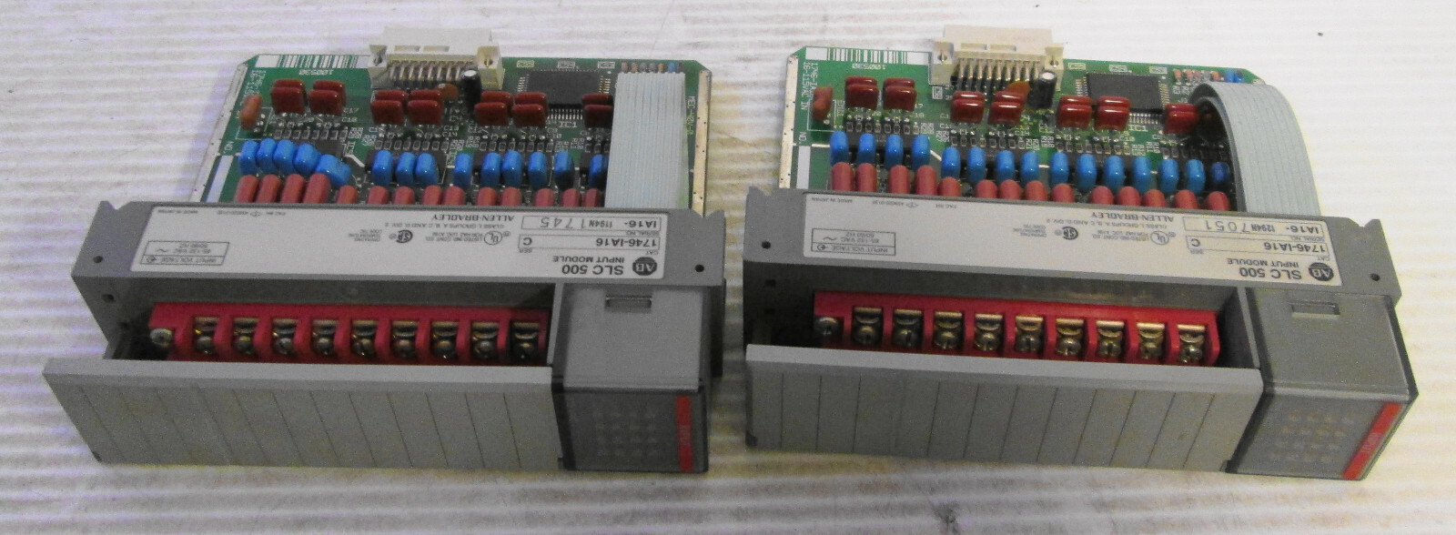 Allen-Bradley 1746-IA16 Input Module Series C SLC 500 85-132VAC 50/60Hz (Lot o2)