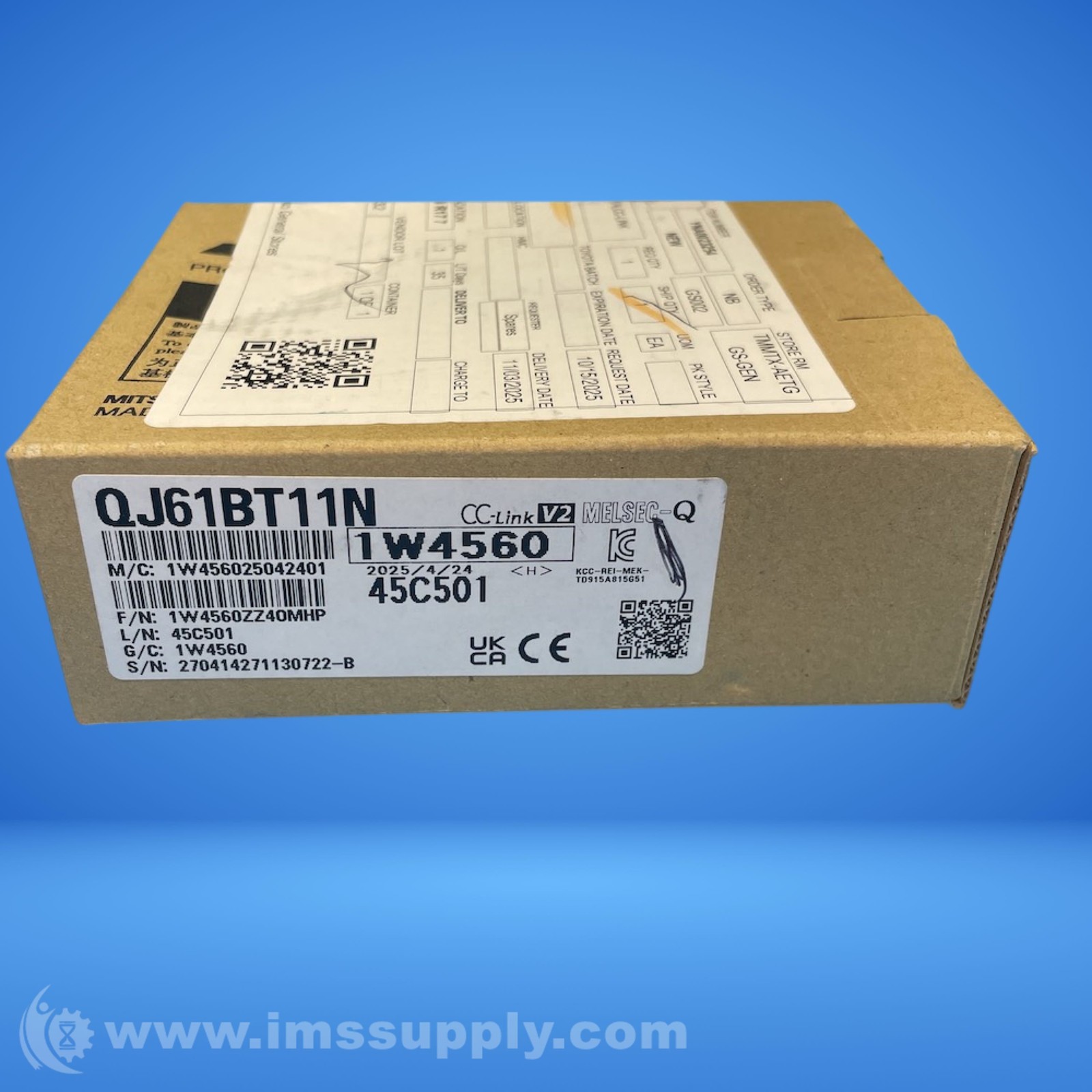 Mitsubishi QJ61BT11N CC-Link Master Local Module FNOB