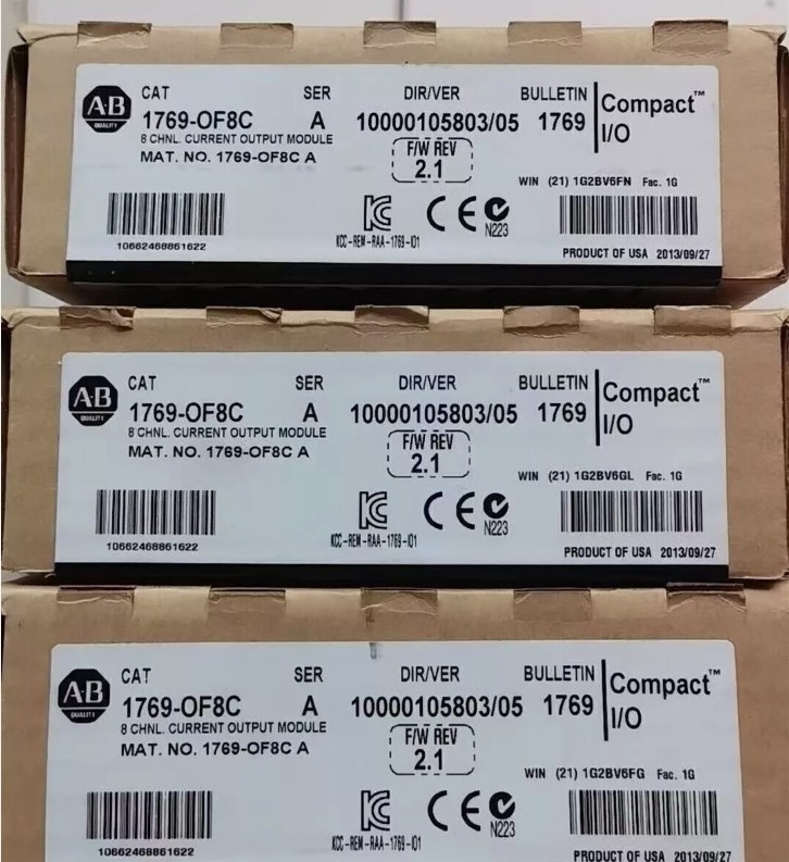 New Factory Sealed 1769-OF8C CompactLogix 8 Pt A/O Current Module AB