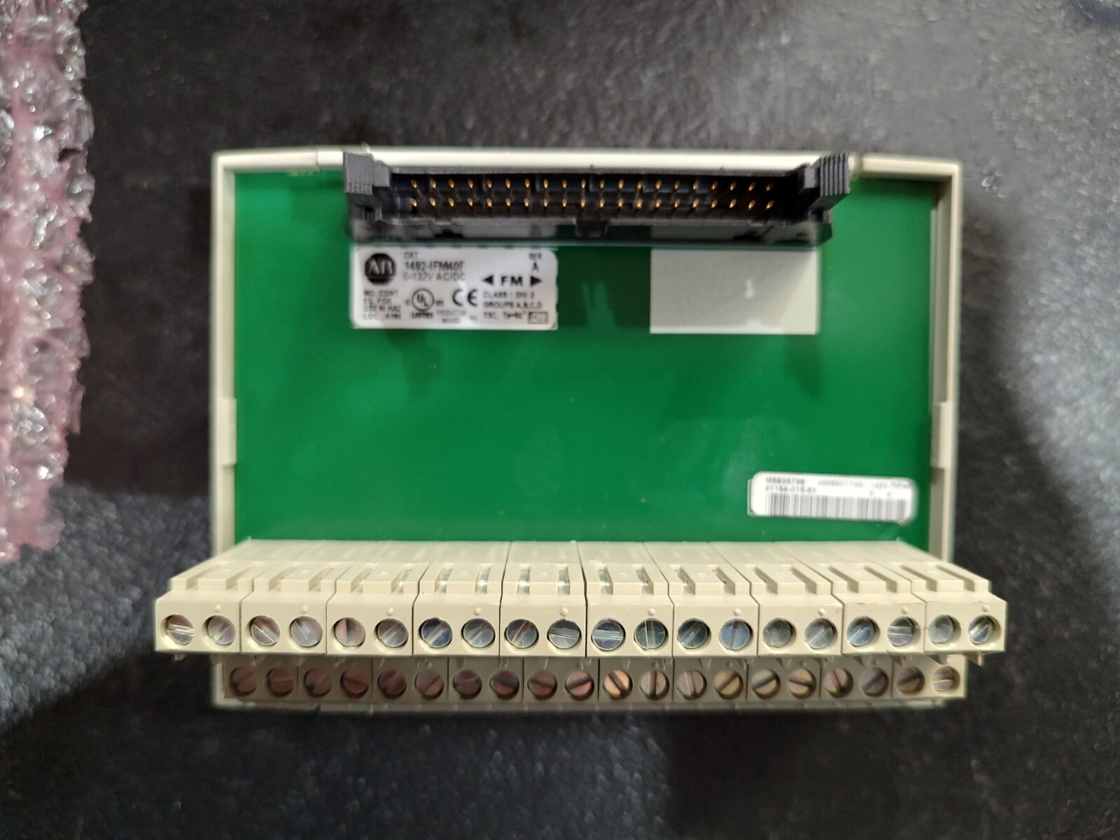 1492-IFM40F Allen Bradley SLC 500 Breakout Block 1492IFM40F