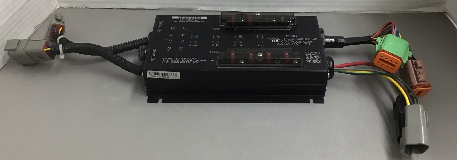 I/O Controls Corp Dinex Control Module T-DIO-808-K7-MC (b594)
