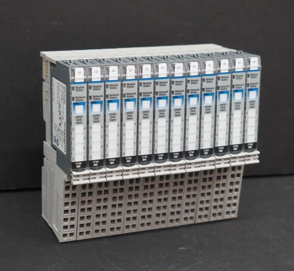 Allen-Bradley 1734-IB8 /D Point I/O Digital Input Module w/ 1734-MB, 1734-RTBS