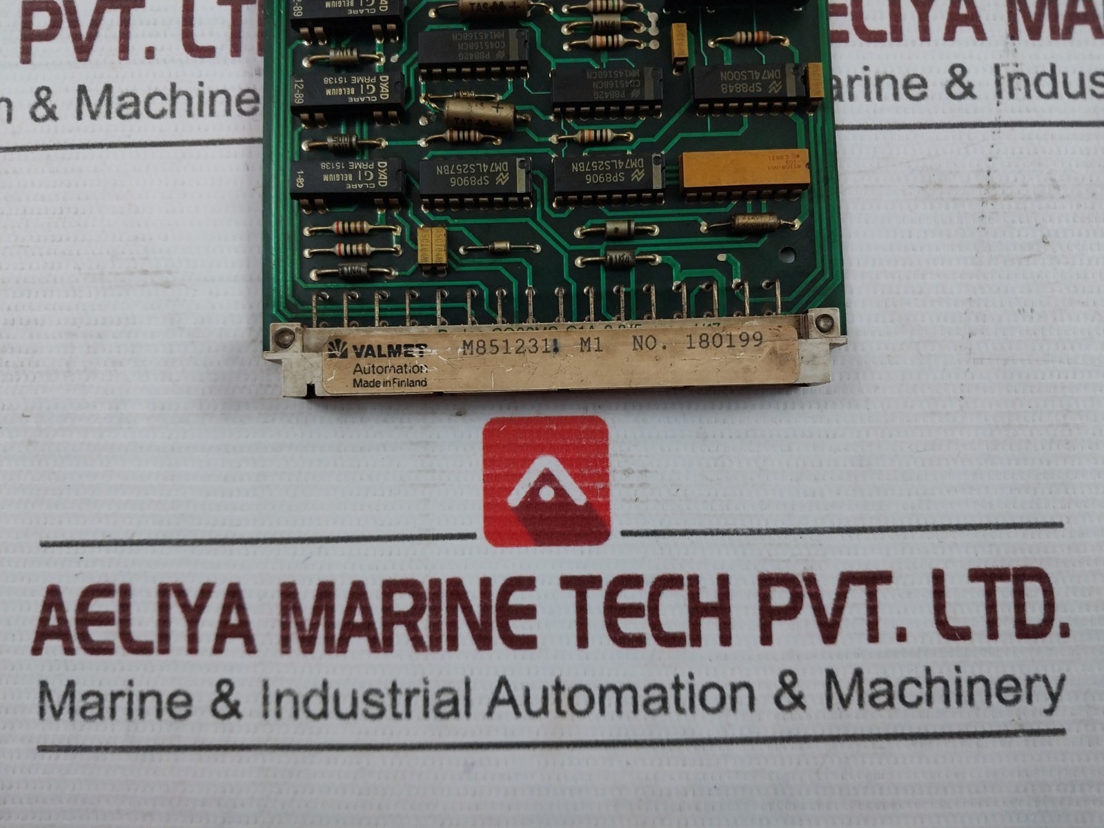 VALMET AUTOMATION BOU 8 A Binary Output PCB Module M8512311 M1 542810-6A